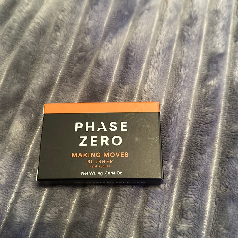 Phase Zero: Blusher. Making Moves Shade